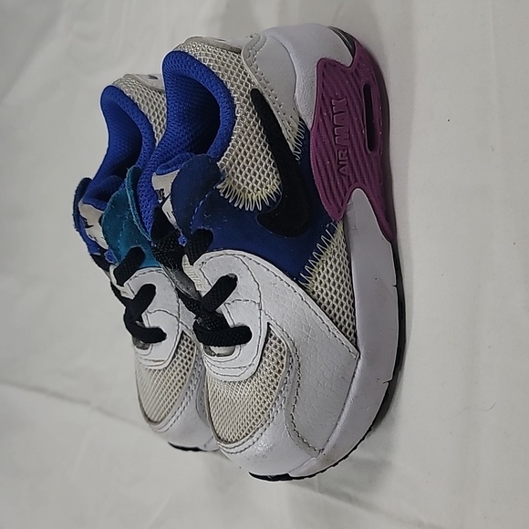 NIKE Air Max Excee PS White Royal Fuschia CD6893-117 US Size 6C - Picture 2 of 12